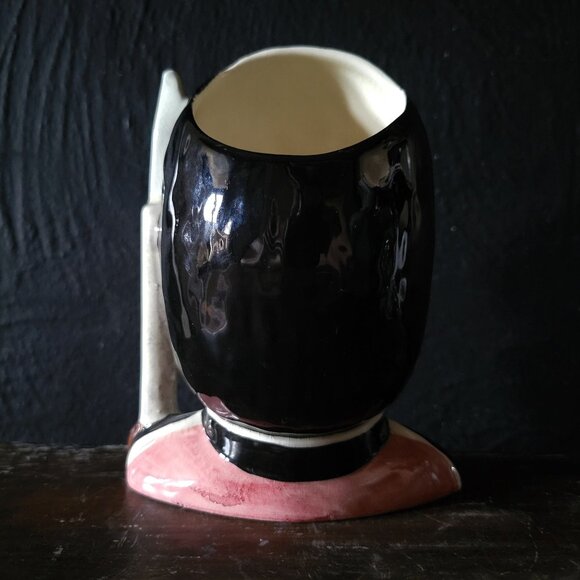 Vtg Grenadier Guardsman Staffordshire Ceramic Jug Vintage British Military Vase - Picture 4 of 7